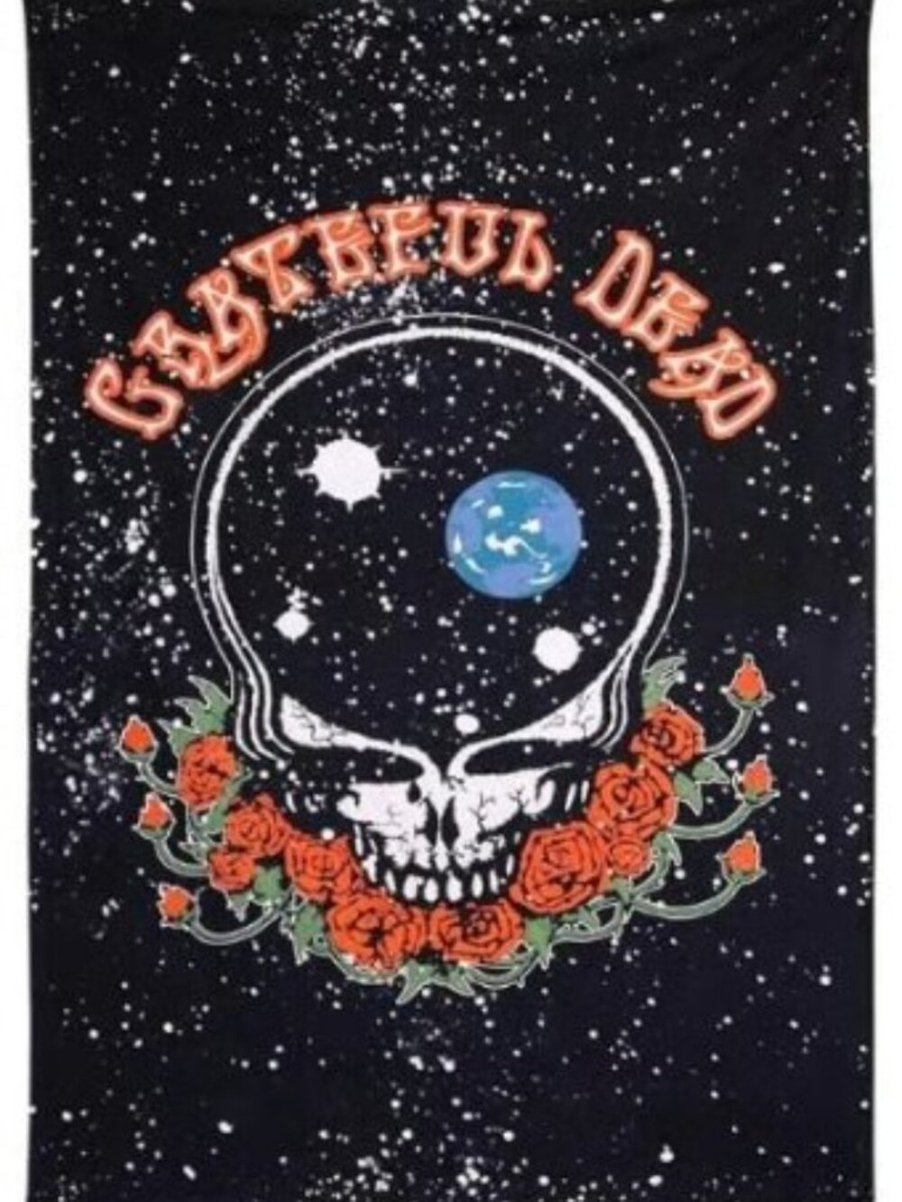 Grateful Dead 3D Space Your Face Tapestry ~ 60" x 90" ~Officially Licensed ~New!